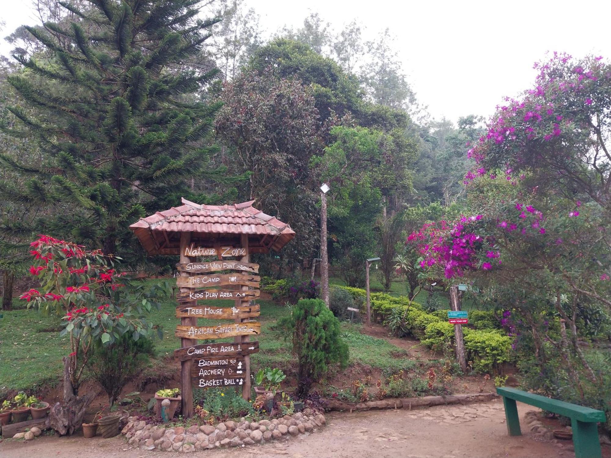 Nature Zone Jungle Resort Munnar Exterior foto